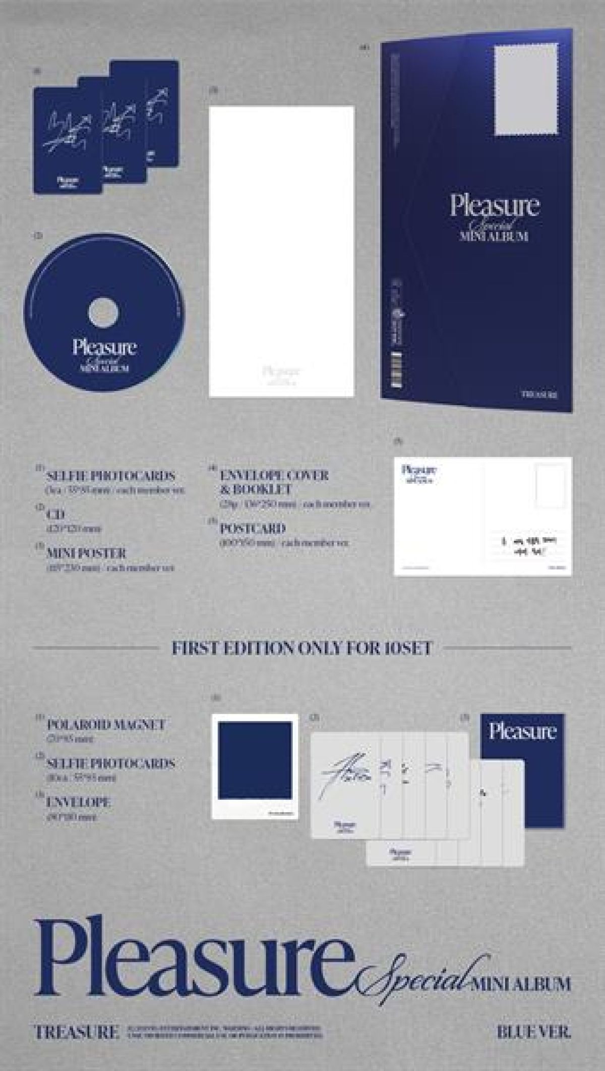 Afbeelding van Treasure Special Mini Album: Pleasure