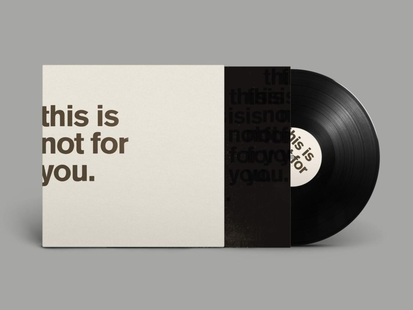 Matthew Bourne - This Is Not For You