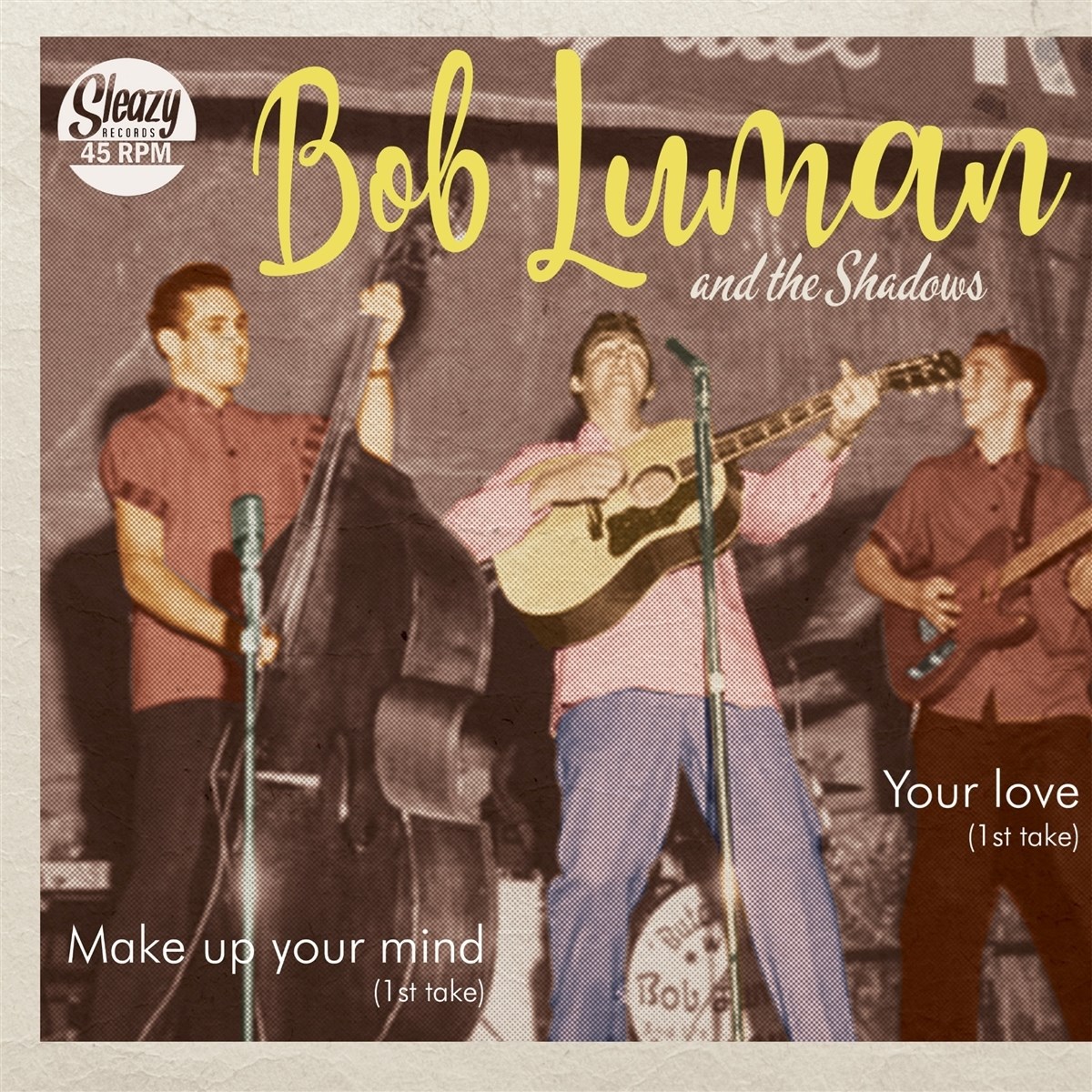 Afbeelding van Bob Luman & The Shadows - Make Up Your Mind / Your Love