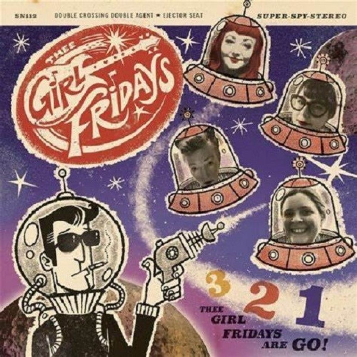 Afbeelding van Thee Girl Fridays - Double Crossing Double Agent/Ejector Seat