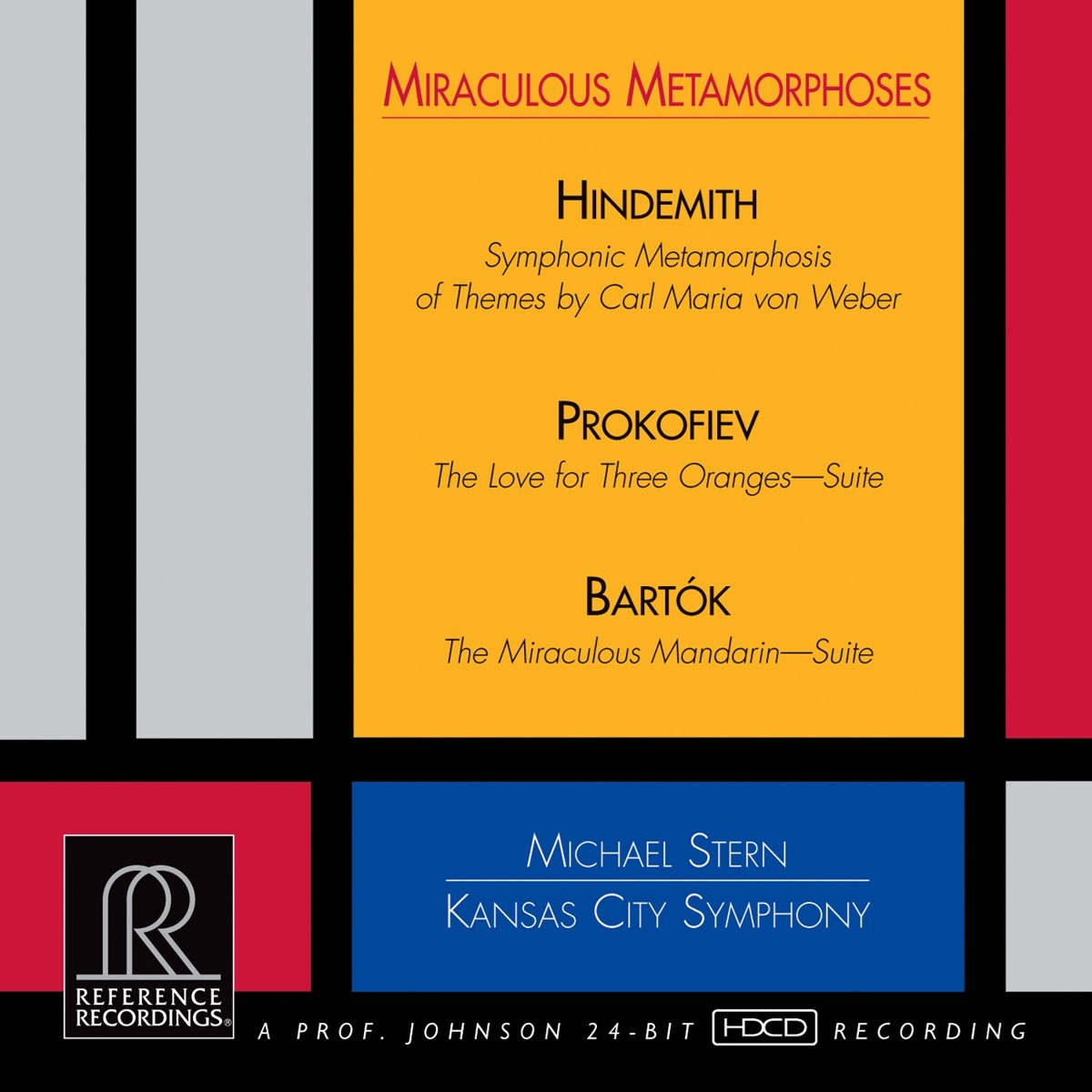Afbeelding van Kansas City Symphony & Michael Stern - Miraculous Metamorphoses