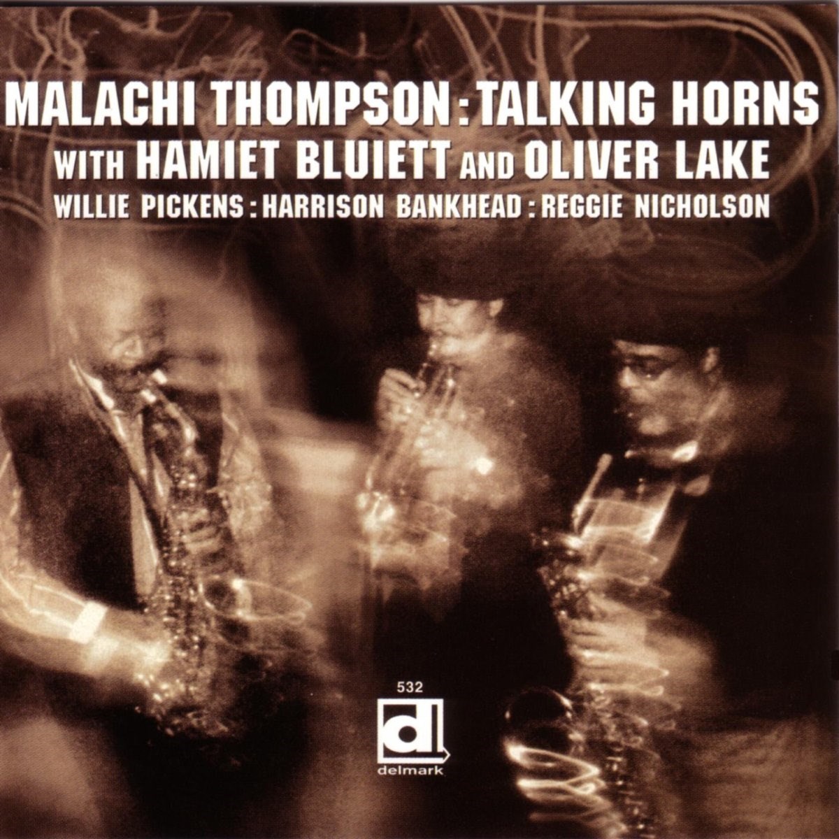 Afbeelding van Malachi Thompson, Hamiet Bluiett, Oliver Lake - Talking Horns