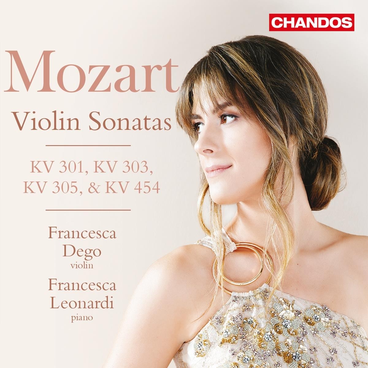 Afbeelding van Francesca Dego & Francesca Leonardi - Mozart: Violin Sonatas KV 301, KV 303, KV 305 & KV 454