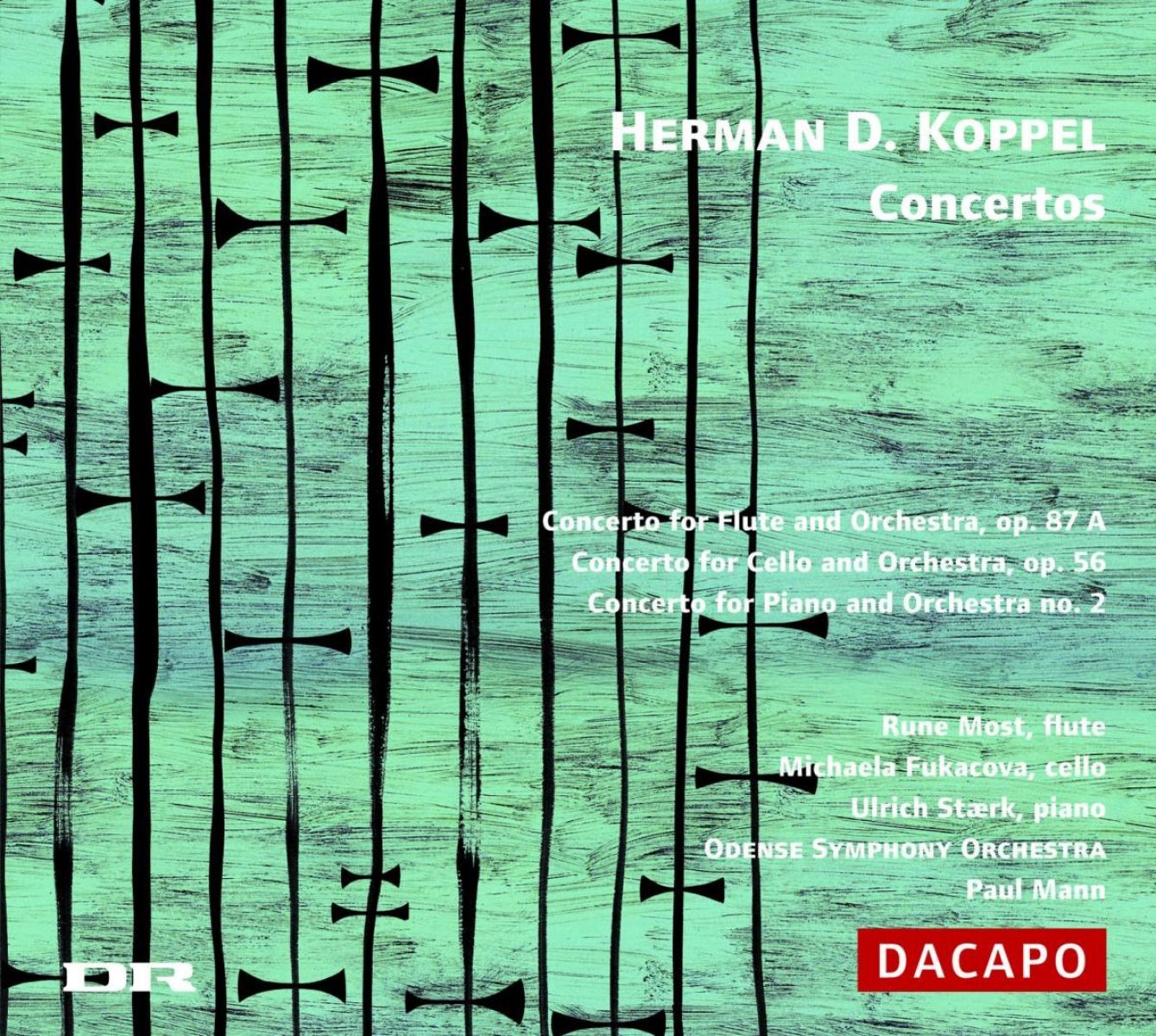 Afbeelding van Odense Symphony Orchestra, Paul Mann - Koppel: Concertos
