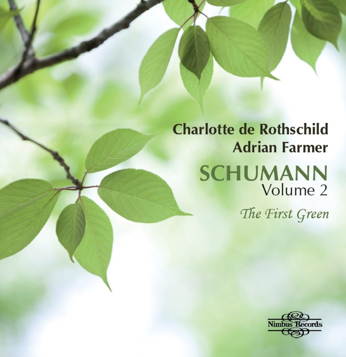 Afbeelding van Charlotte De Rothschild & Adrian Farmer - Schumann Volume 2