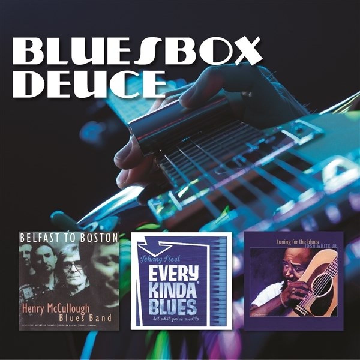 Afbeelding van Henry McCullough, Johnny Neel & Josh White Jr - Bluesbox Duece