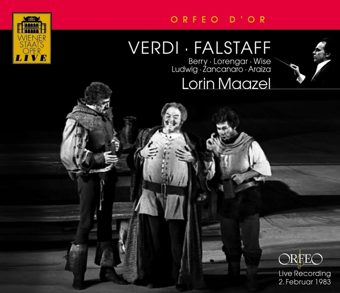 Afbeelding van Wiener Staatsoper, Lorin Maazel - Verdi: Falstaff