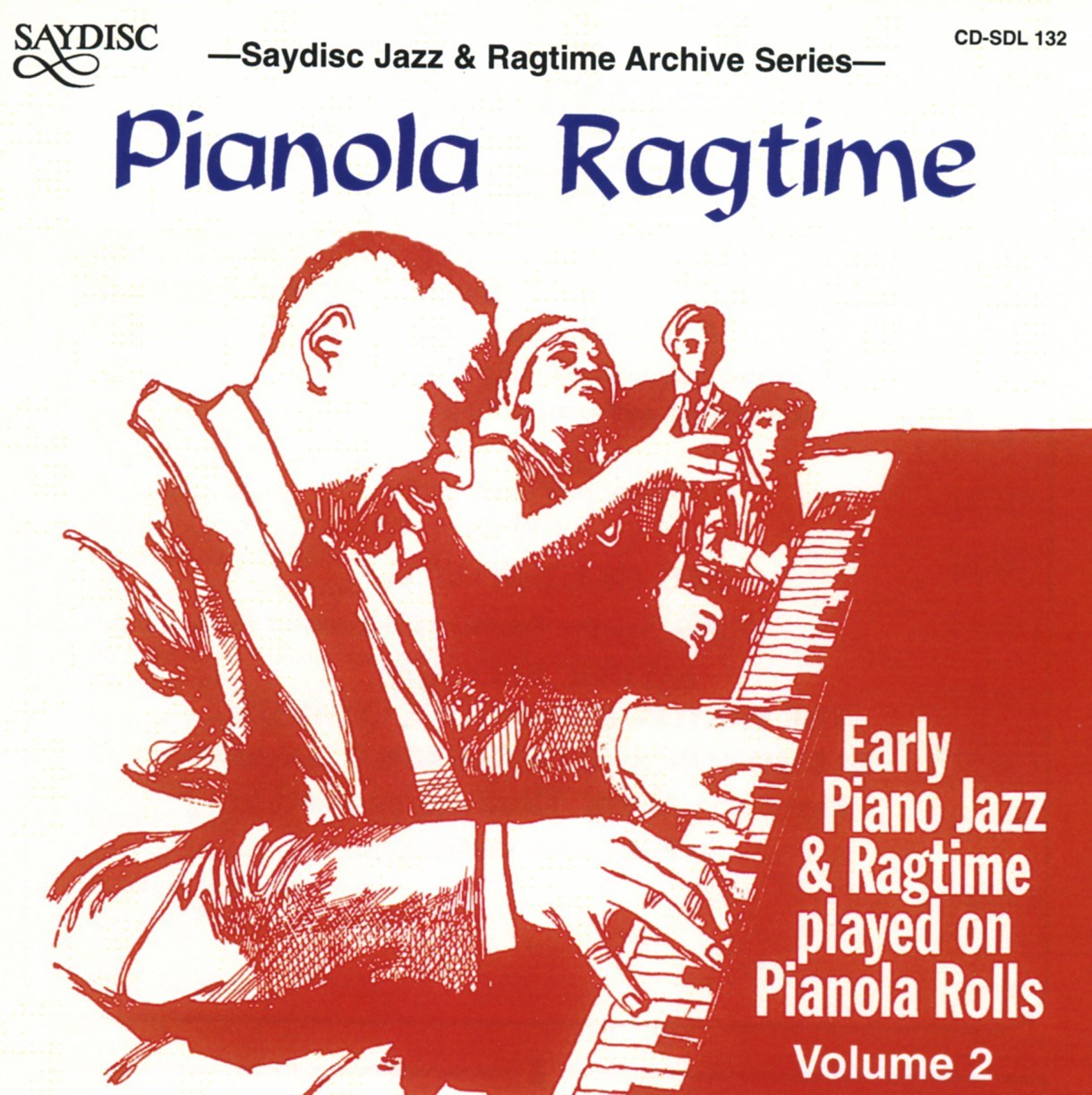 Afbeelding van Various Artists - Pianola Ragtime, Early Piano Jazz & Ragtime Played on Pianola Rolls Volume 2