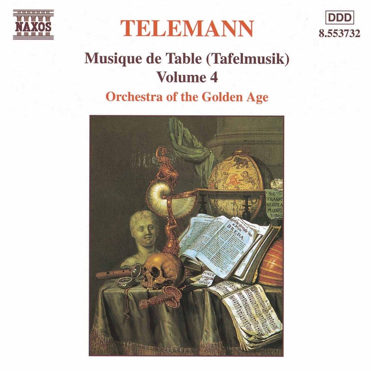 Afbeelding van Orchestra Of The Golden Age - Telemann: Tafelmusik Volume 4