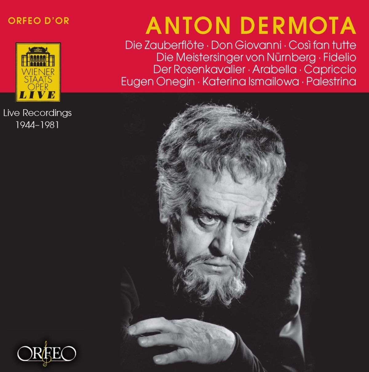 Afbeelding van Anton Dermota, Wiener Staatsoper - Live Recordings 1844-1981