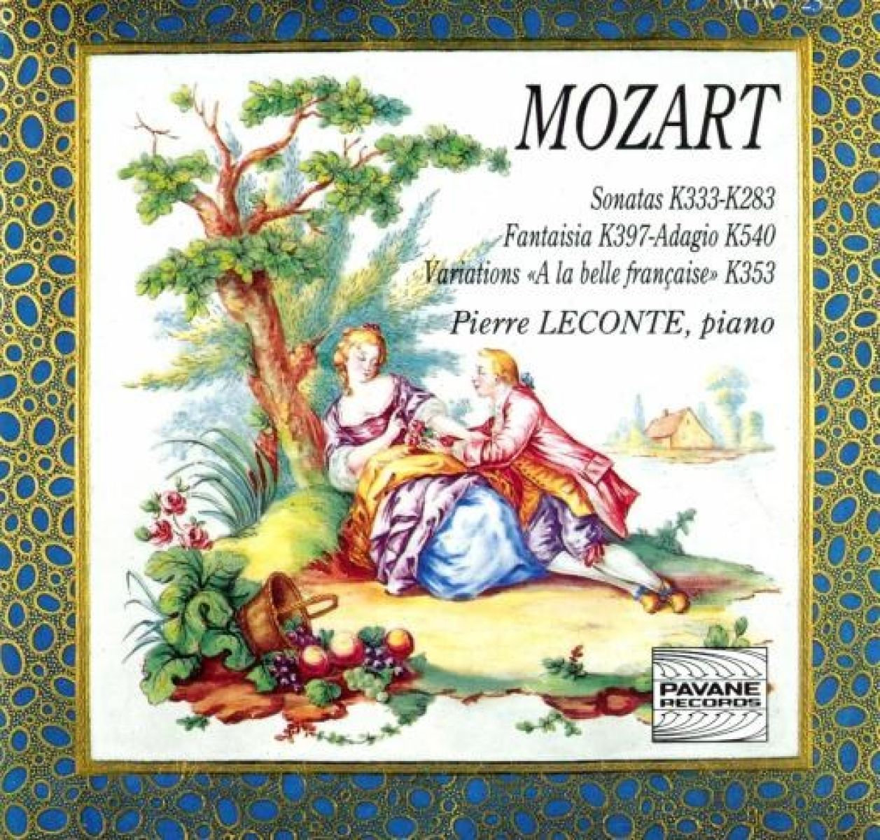 Afbeelding van Pierre Leconte - Mozart: Sonatas K.283-332/Fantasia