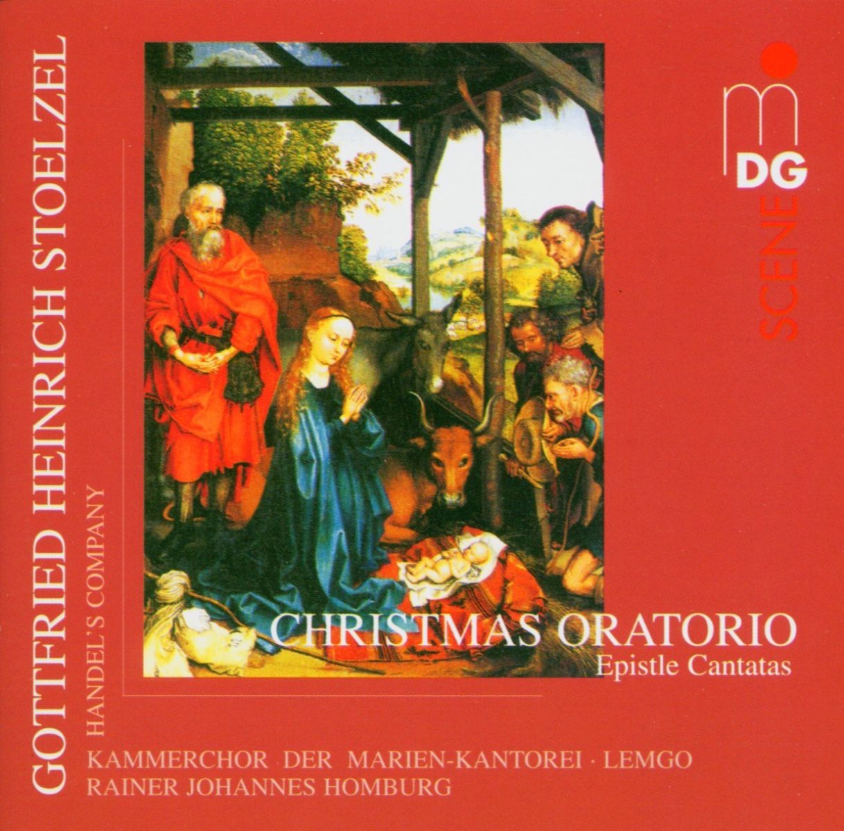 Afbeelding van Handel's Company, Kammerchor Der Marien-Kantorei Lemgo, Rainer Johannes Homburg - Stölzel: Christmas Oratorio