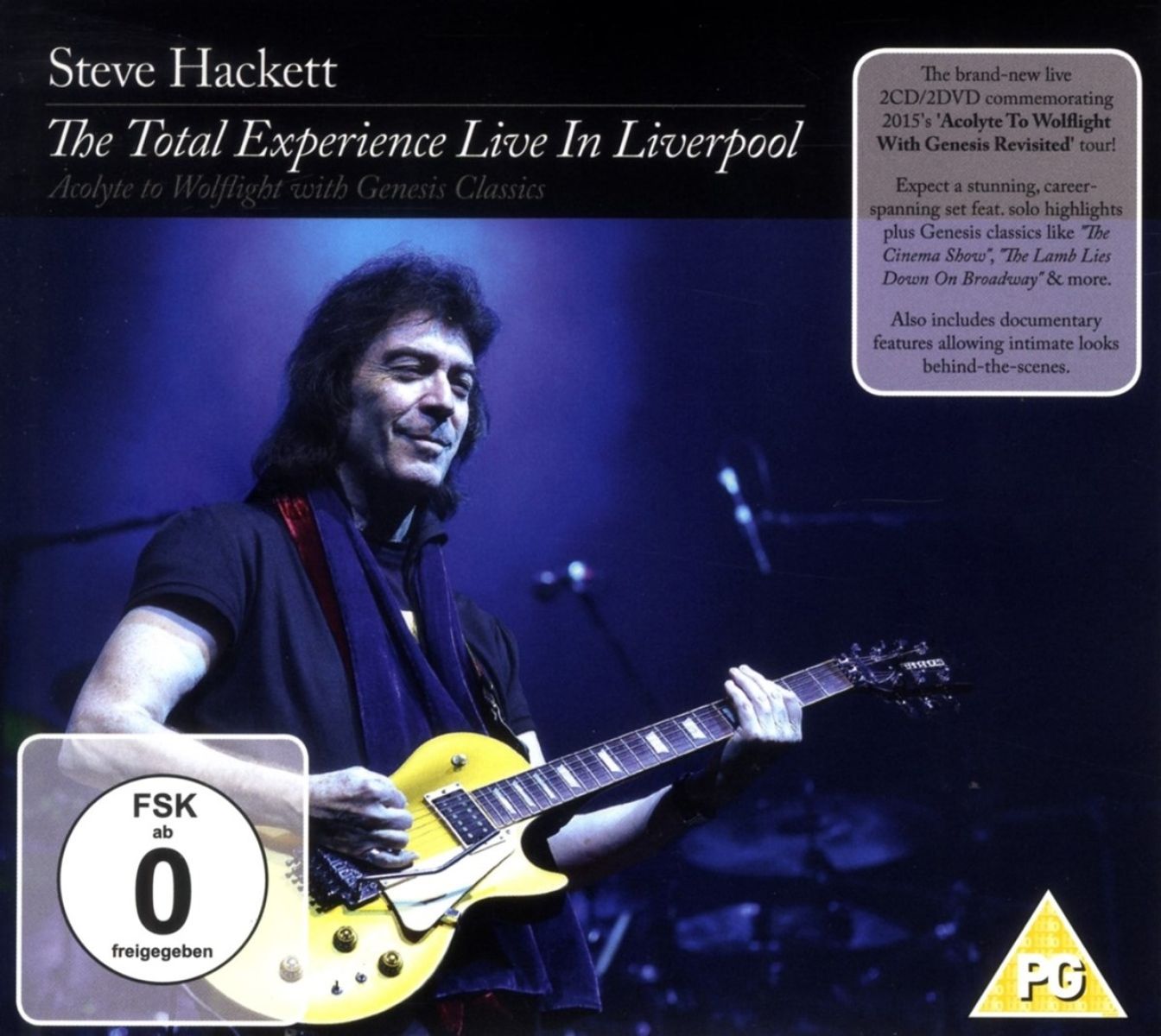Steve Hackett - The Total Experience Live In Liverpool (Acolyte To Wolflight With Genesis Classics)