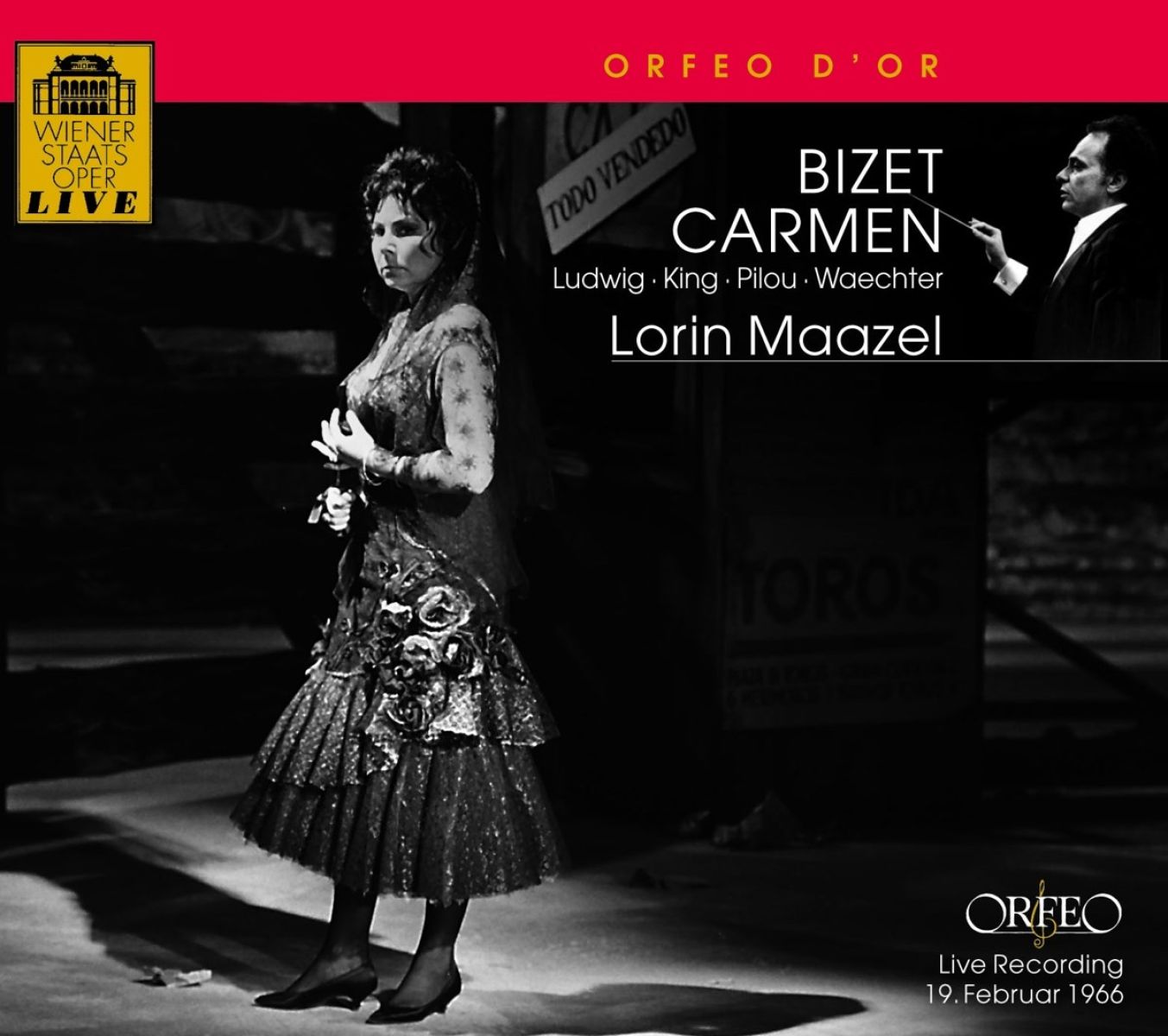 Afbeelding van Wiener Staatsoper, Lorin Maazel - Bizet: Carmen