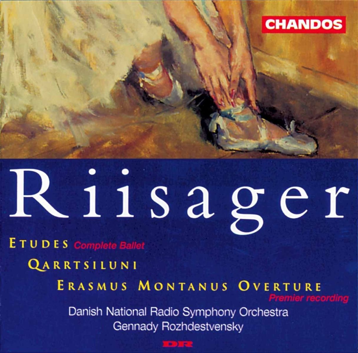 Afbeelding van Danish National Symphony Orchestra, Gennady Rozhdestvensky - Riisager: Études, Complete Ballet