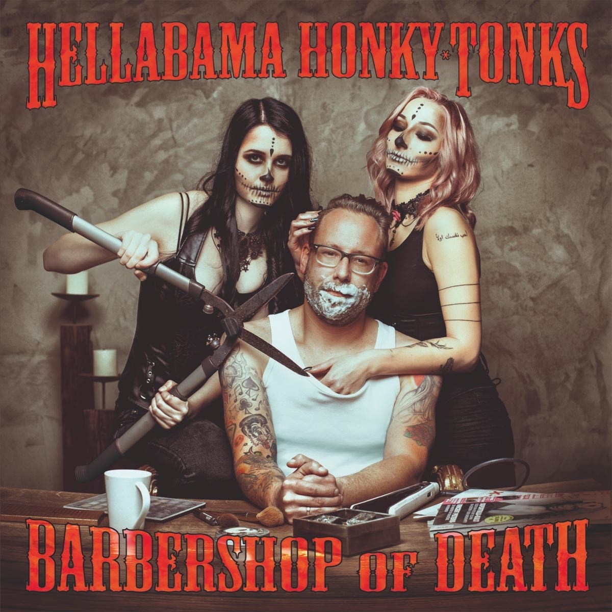 Afbeelding van Hellabama Honky Tonks - Barbershop Of Death