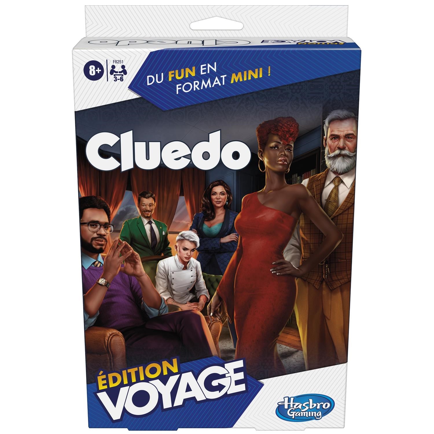 Afbeelding van Cluedo - Edition Voyage (FR)