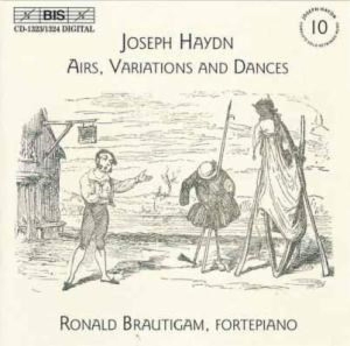 Afbeelding van Ronald Brautigam - Haydn: Airs Variations And Dances