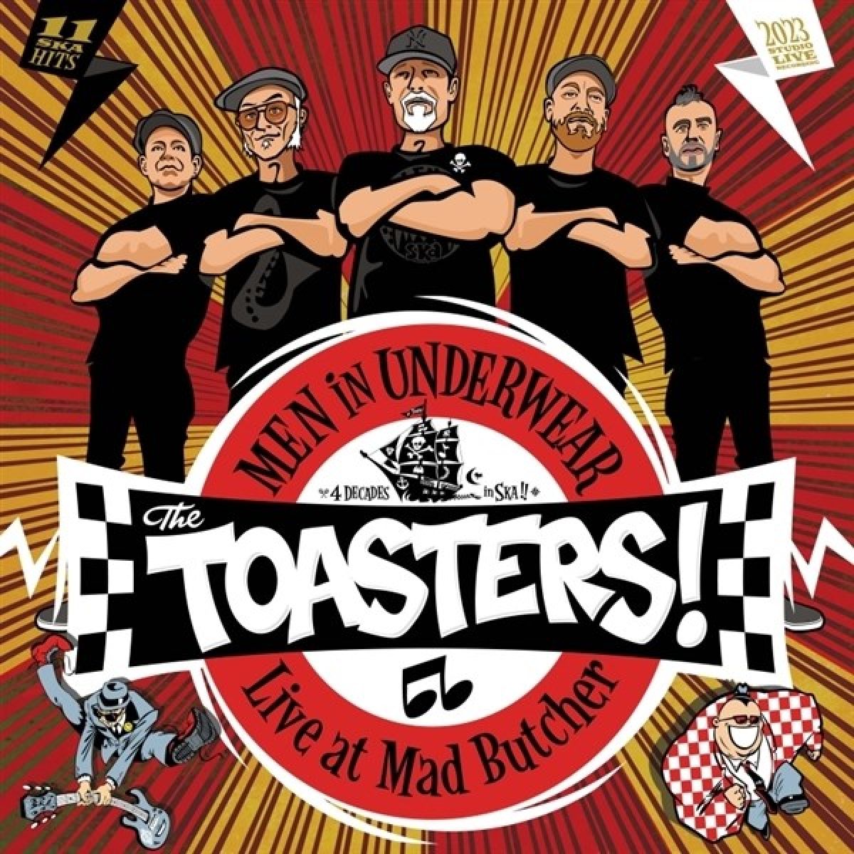 Afbeelding van Toasters - Men In Underwear: Live At Mad Butcher