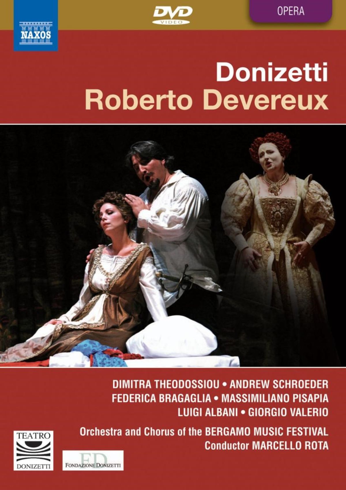 Dimitra Theodossiou, Andrew Schroeder, Orchestrra And Chorus Of The Bergamo Music Festival - Donizetti: Roberto Devereux