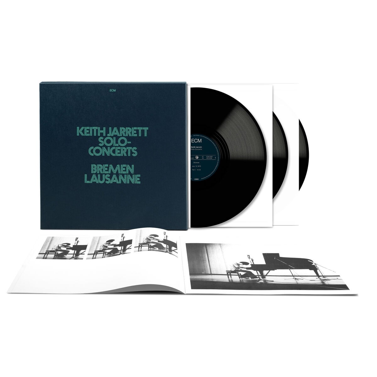 Afbeelding van Keith Jarrett - Solo Concerts: Bremen / Lausanne