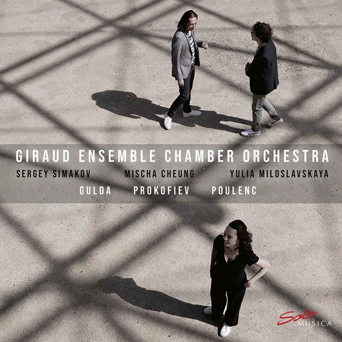 Afbeelding van Mischa Cheung, Giraud Ensemble Chamber Orchestra, Sergey Simakov - Concerto For Myself | Symphony 1 | Concerto For Two ianos And Orchestra