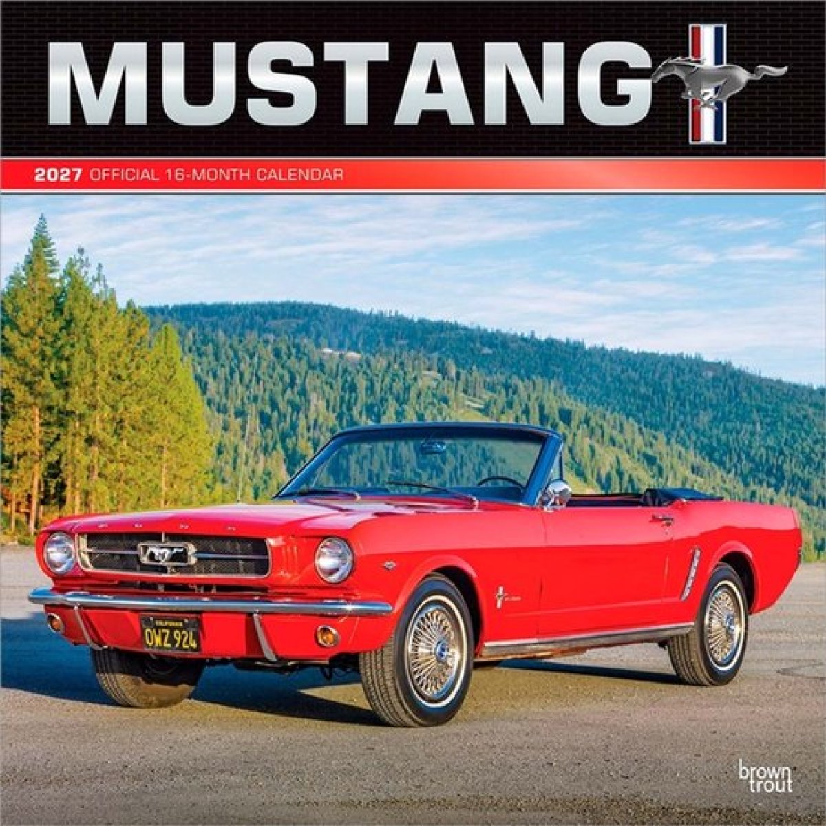 Afbeelding van Kalender 2027 - Mustang