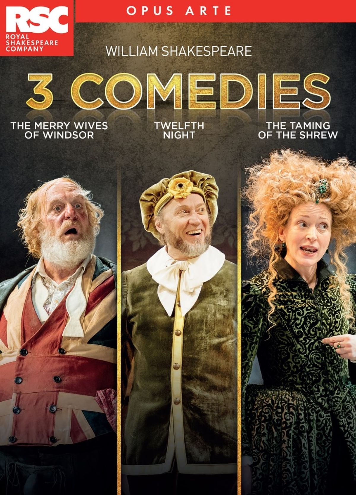Afbeelding van Royal Shakespeare Company - 3 Comedies