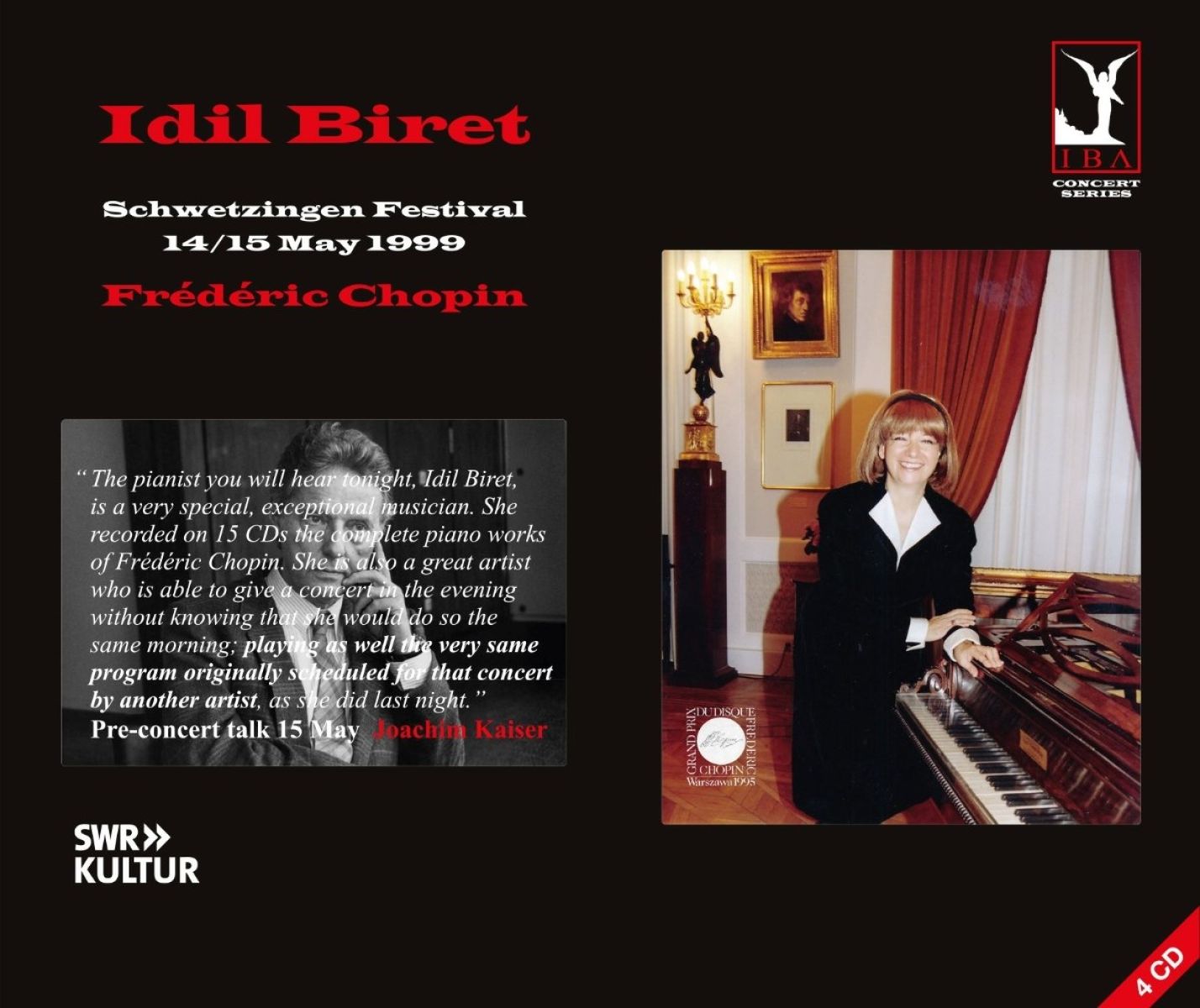 Afbeelding van Idil Biret - Chopin: Schwetzingen Festival 1999
