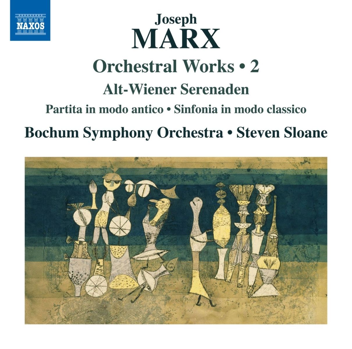 Afbeelding van Bochum Symphony Orchestra, Steven Sloane - Marx: Orchestral Works, Vol. 2