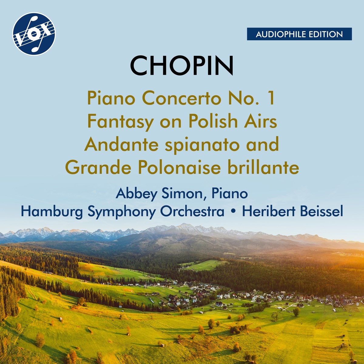 Afbeelding van Frederic Chopin: Piano Concerto No. 1 - Fantasy On Polish Airs - Andante Spianato - Grande Polonaise Brillante
