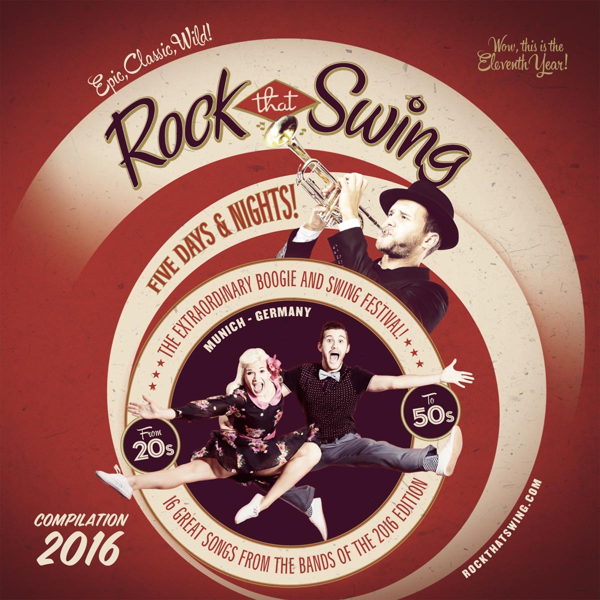 Afbeelding van Various Artists - Rock That Swing Festival 2016