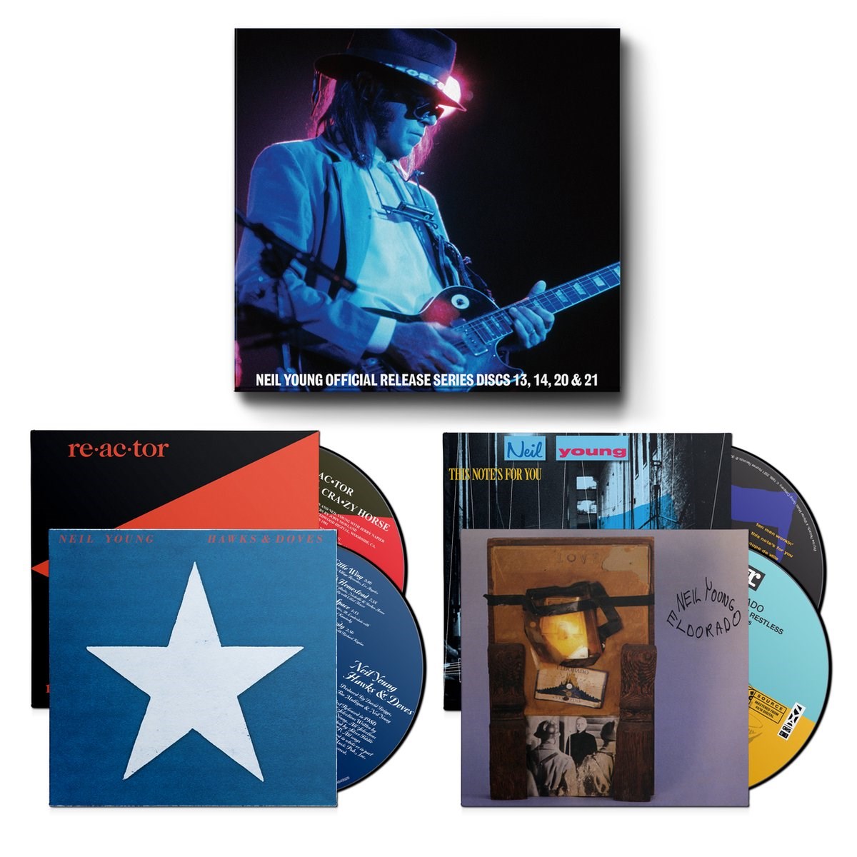Neil Young - Official Release Series Discs 13, 14, 20 & 21