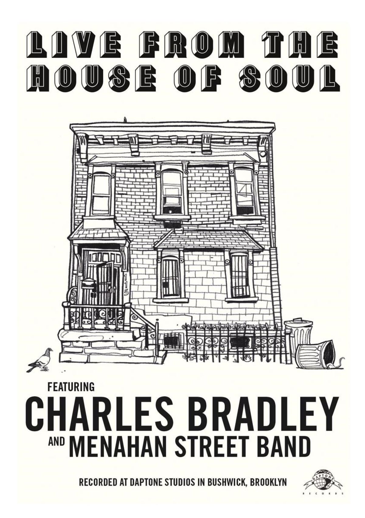 Afbeelding van Charles Bradley & The Menahan Street Band - Live From The House Of Soul