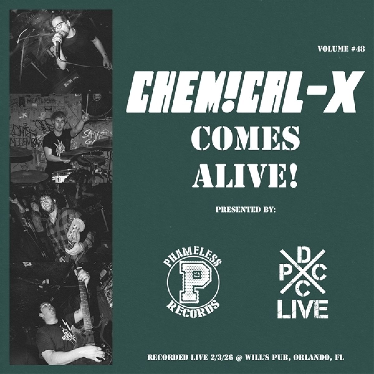 Afbeelding van Chemical-X - DCXPC Live & Phameless Records Vol.48