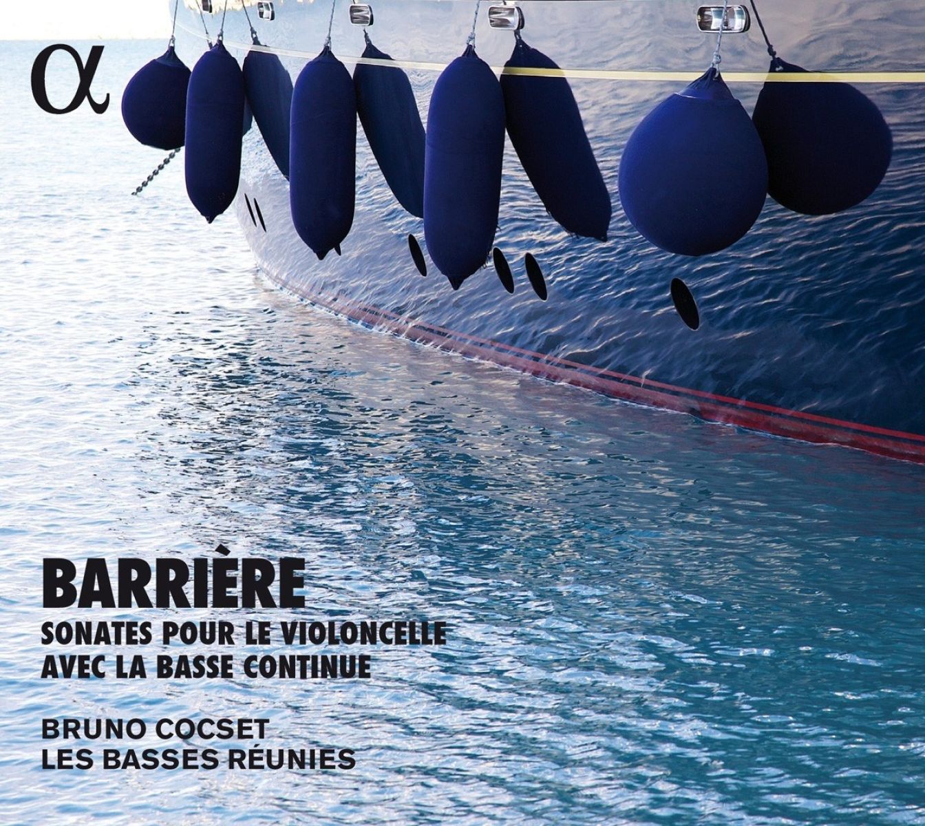 Afbeelding van Bruno Cocset, Les Basses Réunies - Barrière: Sonates Pour Le Violoncelle Avec La Basse Continue