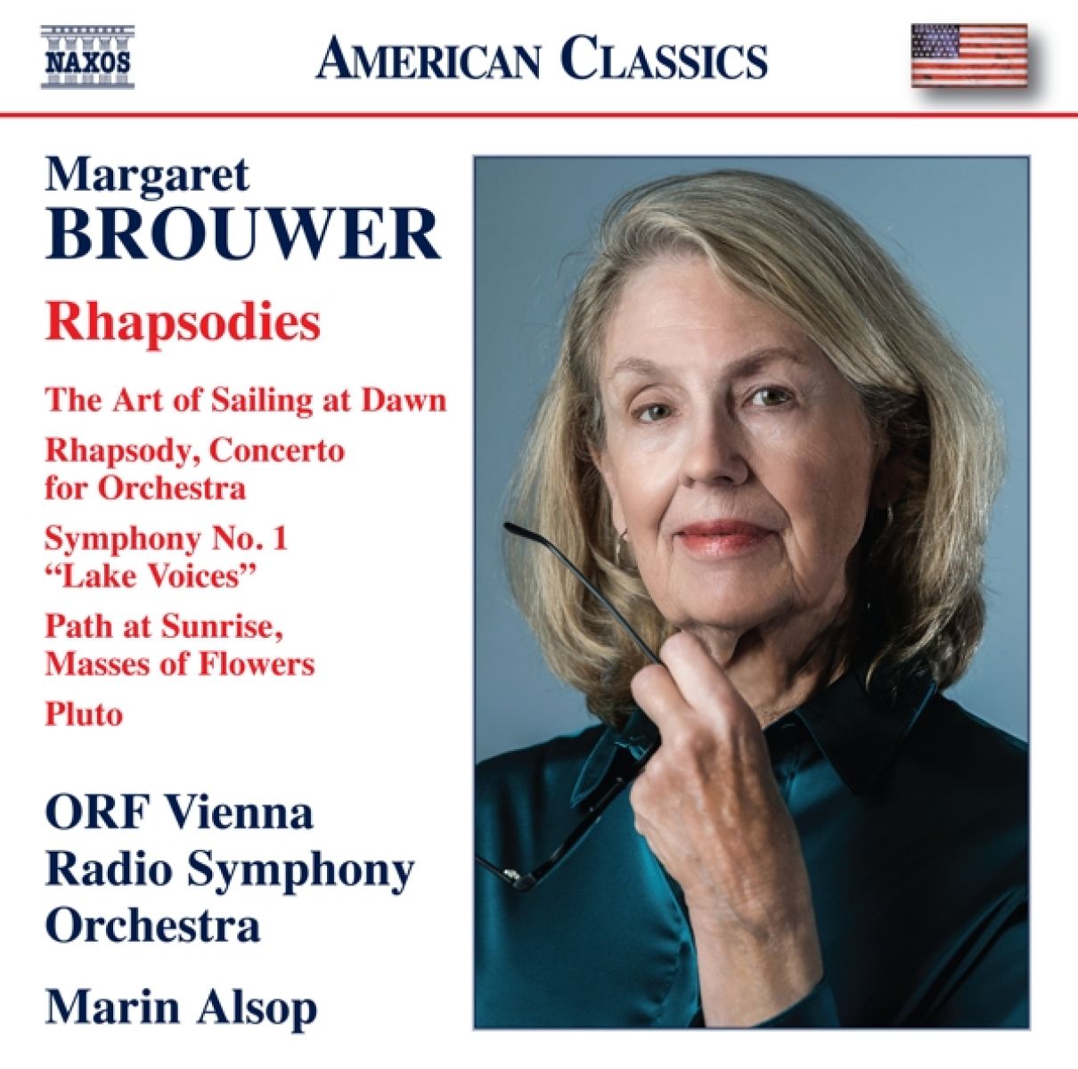 Afbeelding van ORF Vienna Radio Symphony Orchestra, Marin Alsop - Brouwer: Rhapsodies