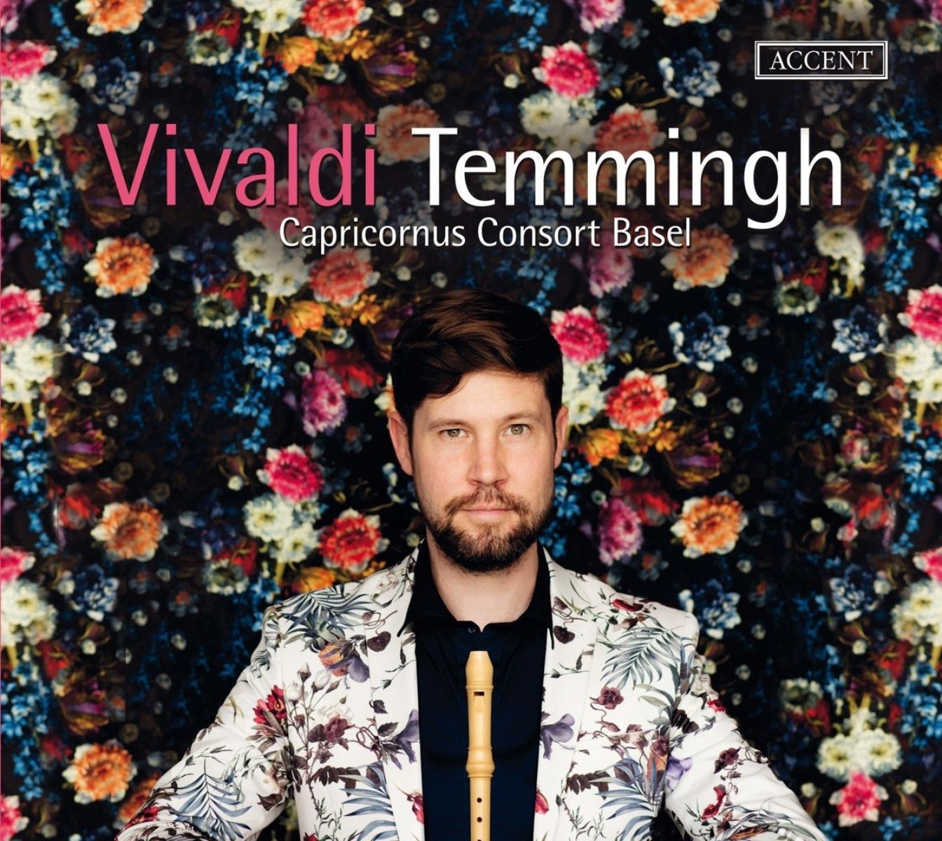 Afbeelding van Stefan Temmingh & Capricornus Concert Basel - Vivaldi: The Concertos For Recorder. Preludes By Johann Sebastian Bach