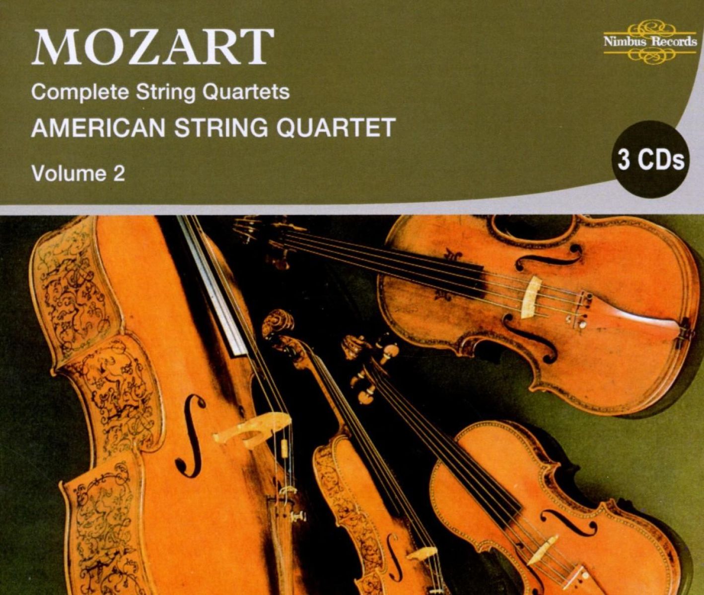 Afbeelding van American String Quartet - Mozart: Complete String Quartets Volume 2