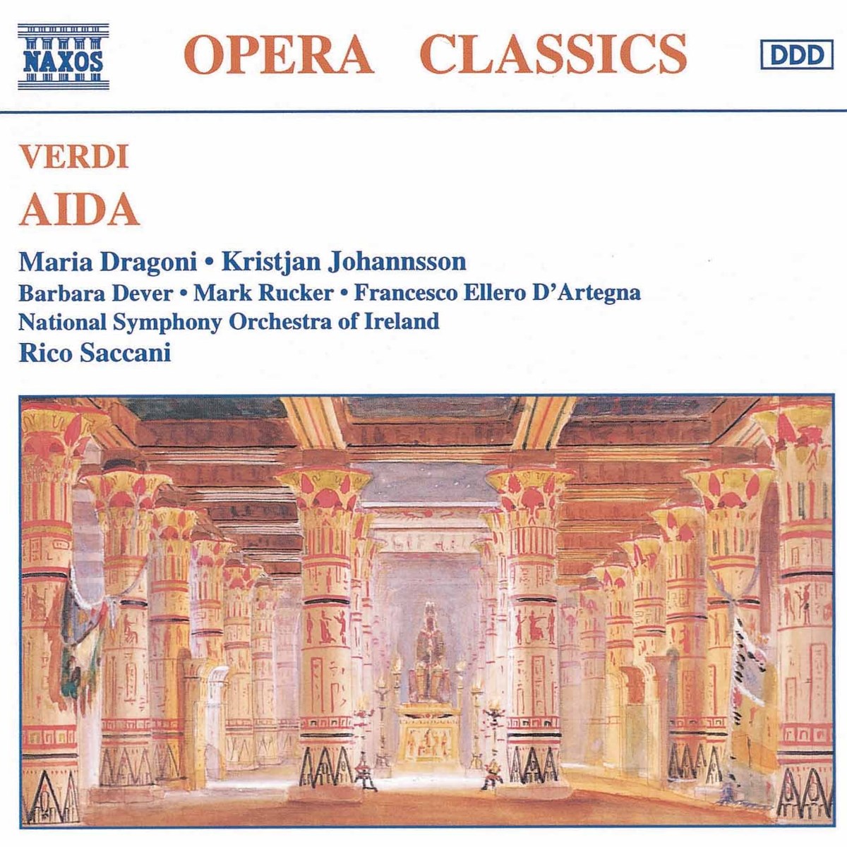 Afbeelding van National Symphony Orchestra Of Ireland - Verdi: Aida