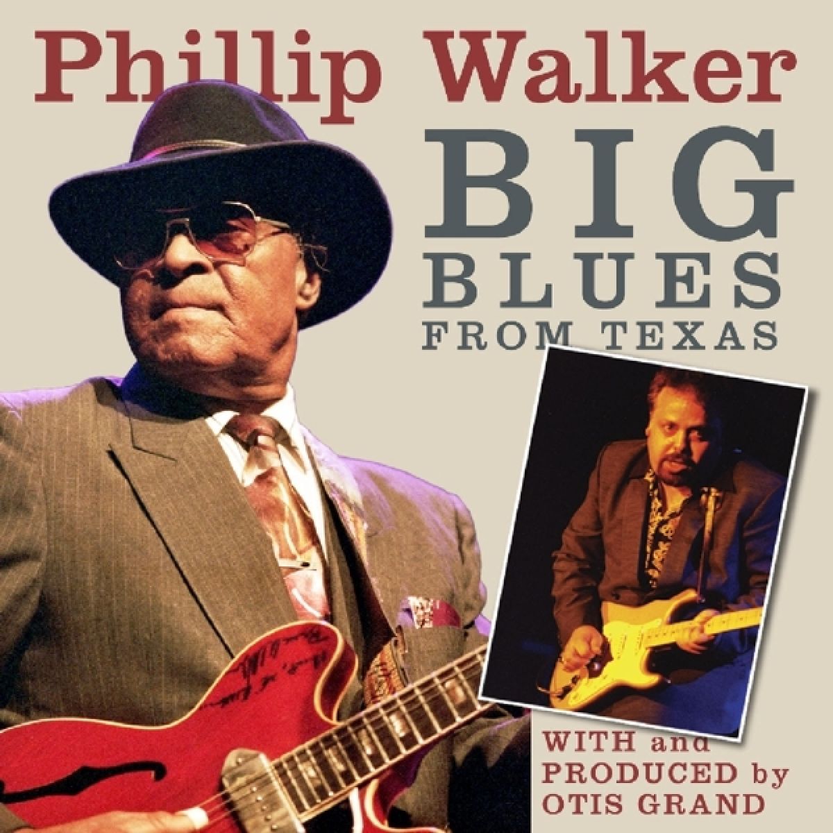 Afbeelding van Phillip Walker With Otis Grand - Big Blues From Texas