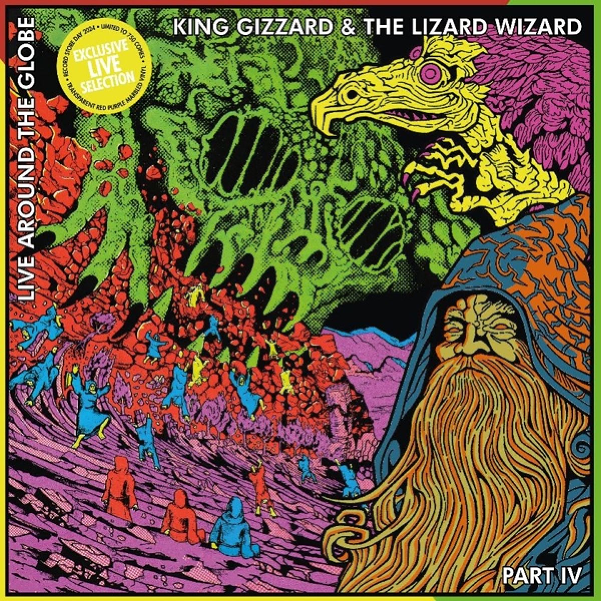 Afbeelding van King Gizzard & The Lizard Wizard - Live Around The Globe: Part IV