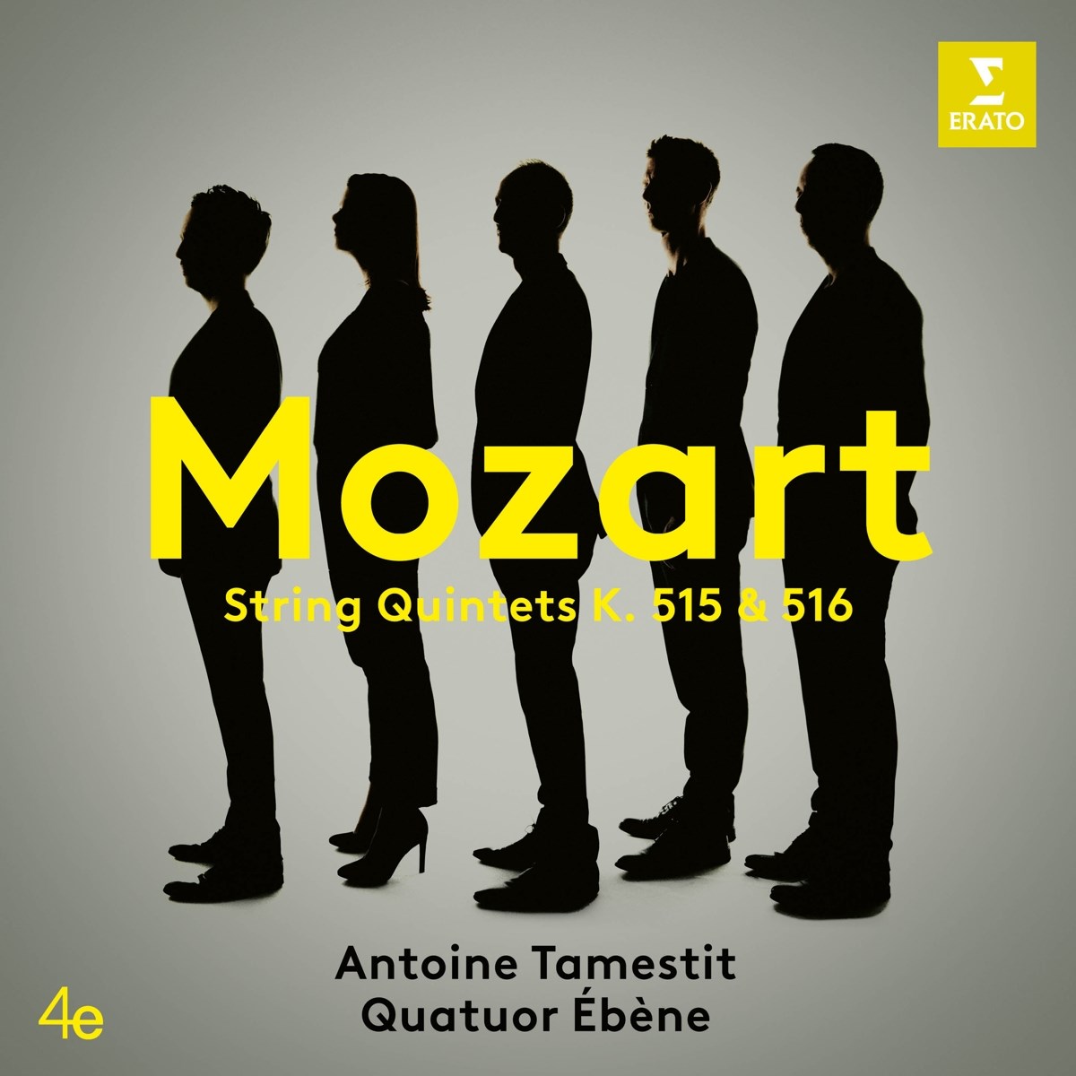 Afbeelding van Antoine Tamesit, Quatuor Ébène - Mozart: String Quintets K.515 & K. 516