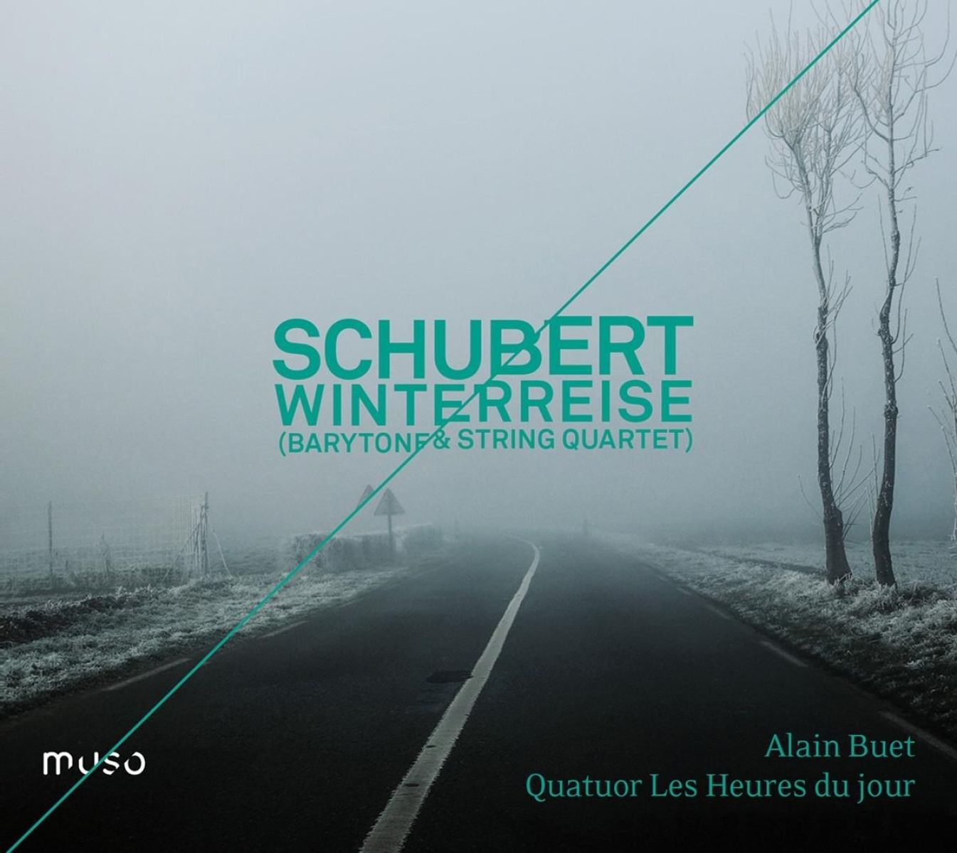 Afbeelding van Alain Buet, Quatuor Les Heures Du Jour - Schubert: Winterreise (Barytone & String Quartet)