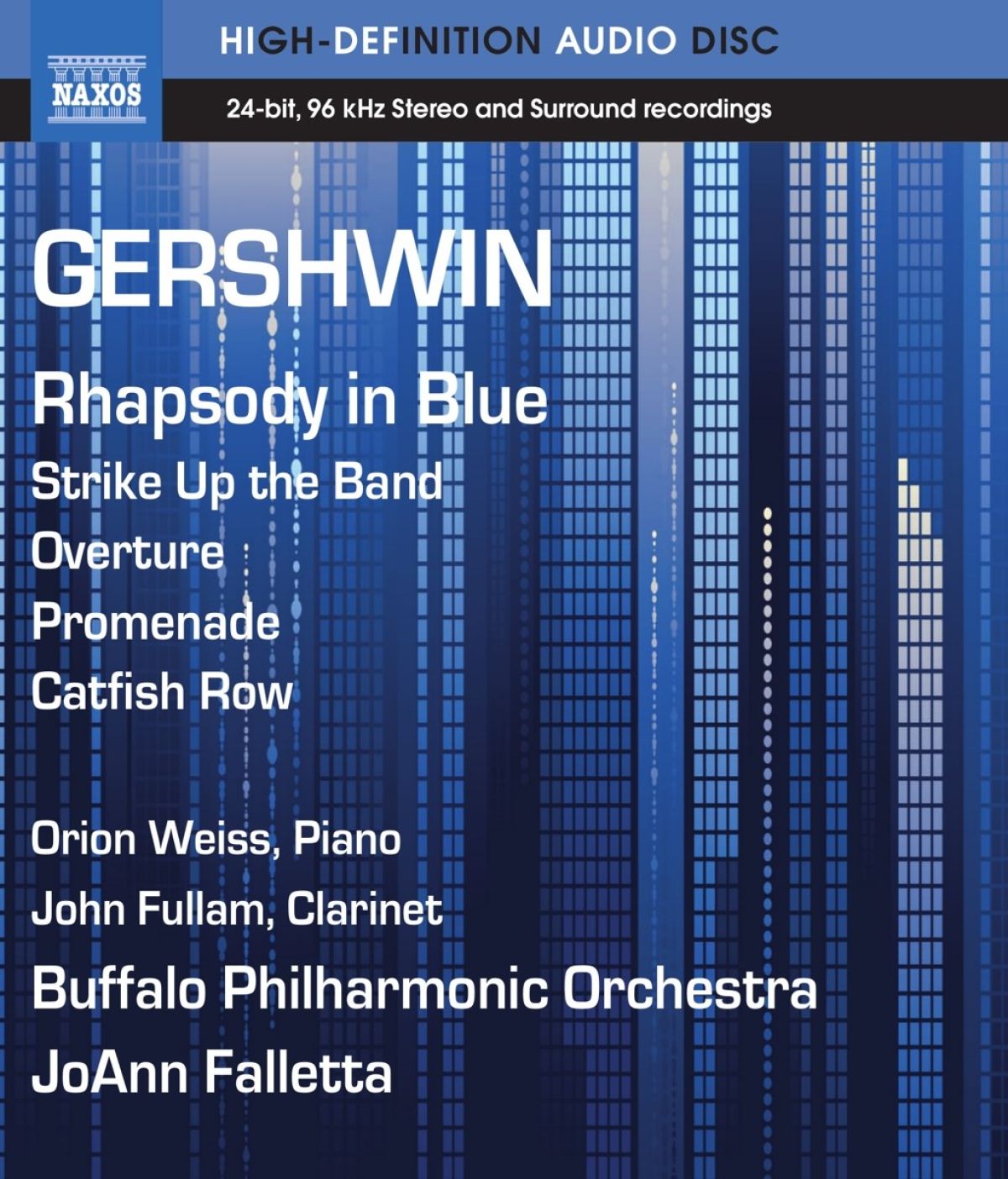 Afbeelding van Orion Weiss, John Fullam, Buffalo Philharmonic Orchestra, JoAnn Falletta - Gershwin: Rhapsody In Blue