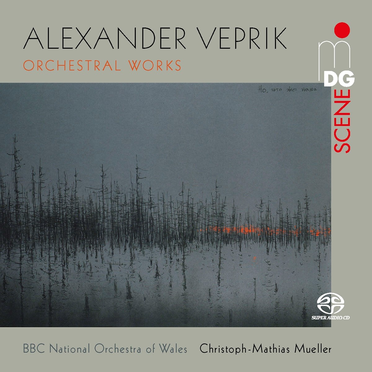 Afbeelding van BBC National Orchestra Of Wales, Christoph-Mathias Mueller - Veprik: Orchestral Works