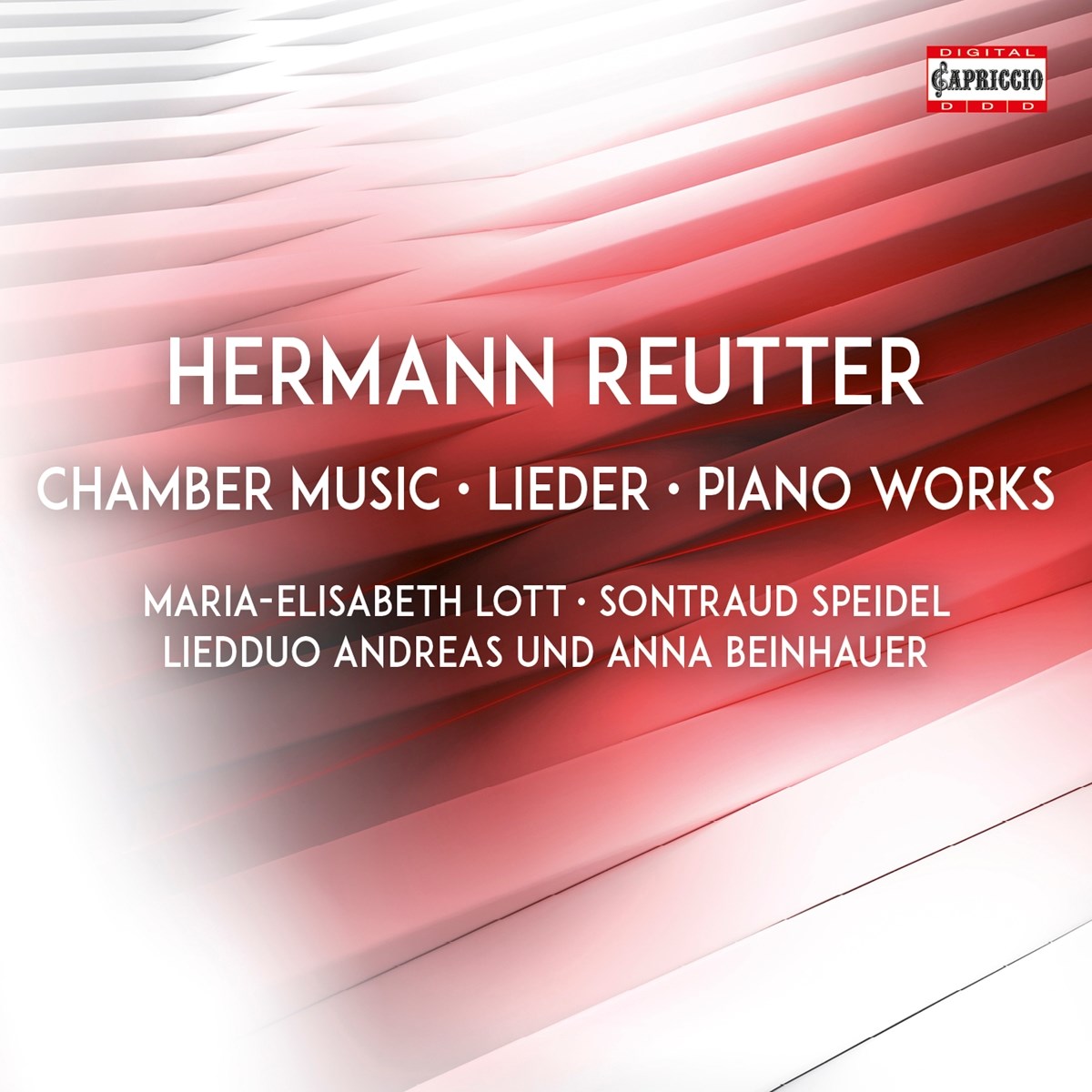 Afbeelding van Maria-Elisabeth Lott, Sontraud Speidel, Liedduo Andreas & Anna Beinhauer - Chamber Music | Lieder | Piano Works