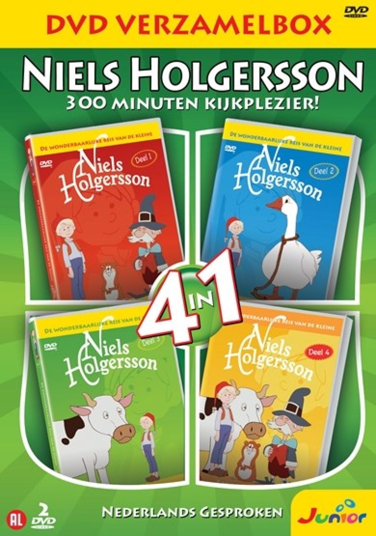 Afbeelding van Niels Holgersson 1-4