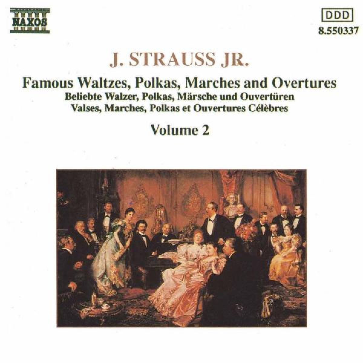 Afbeelding van Various Artists - The Best Of J Strauss Jr 2