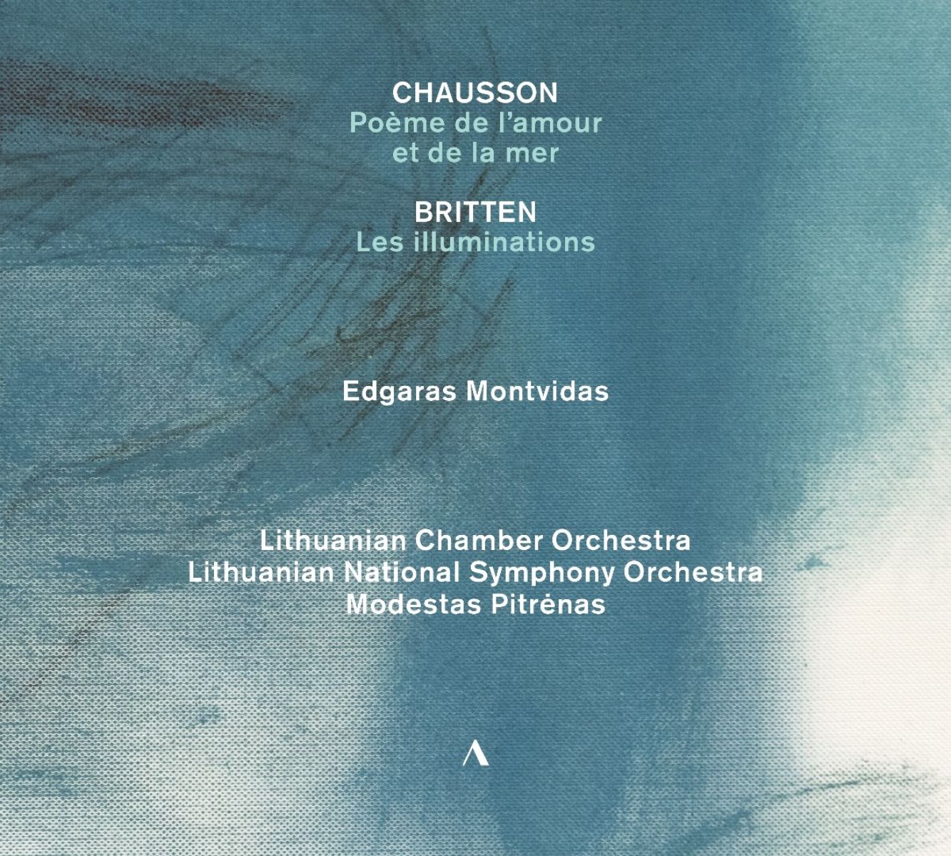 Afbeelding van Edgaras Montvidas, Lithuanian Chamber Orchestra, Lithuanian National Symphony Orchestra - Chausson | Britten | Saint-Saëns